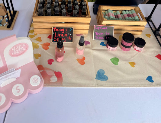 Pride Collection Body & Linen Spray - market display