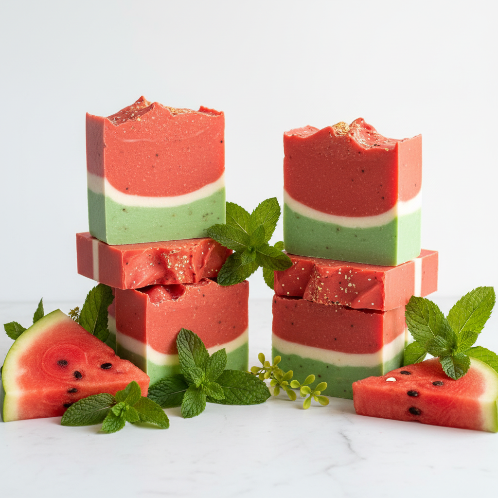 Watermelon Splash Soap - Lifestyle