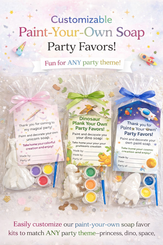Kids Paint Your Own Soap Party Favor Kit