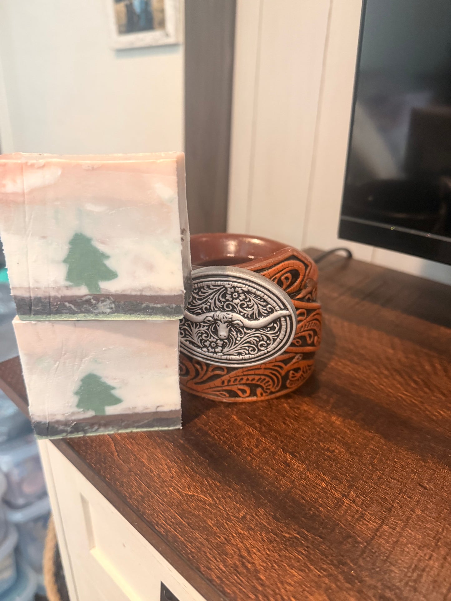 Mahogany Ember – Men's Artisan Bar Soap