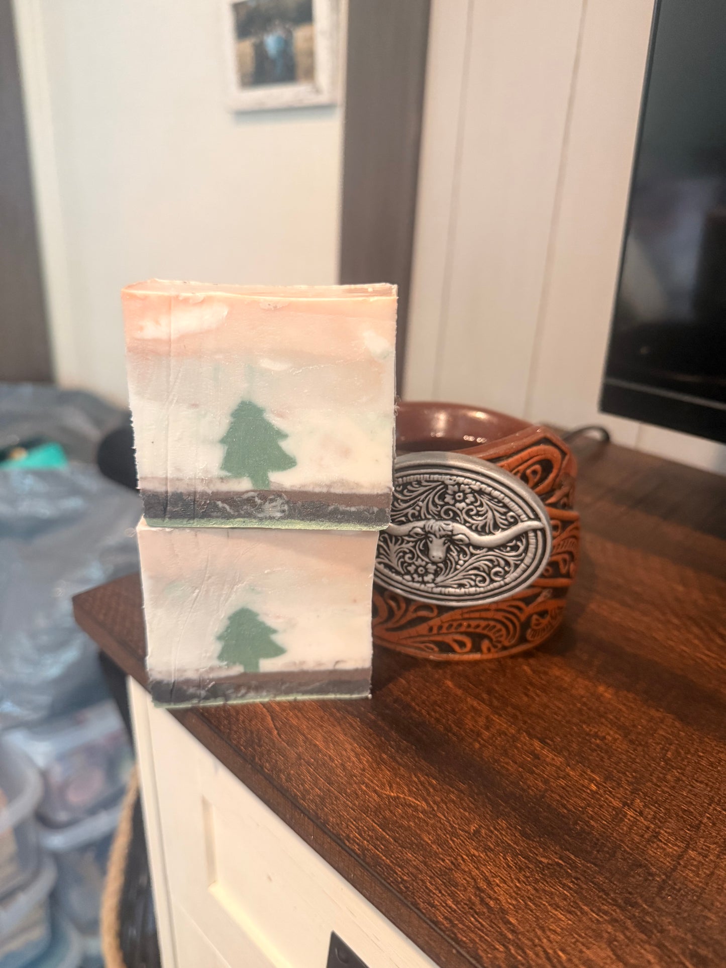 Mahogany Ember – Men's Artisan Bar Soap
