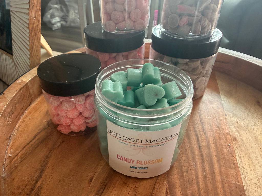 Mini Soaps – 8 oz Jar