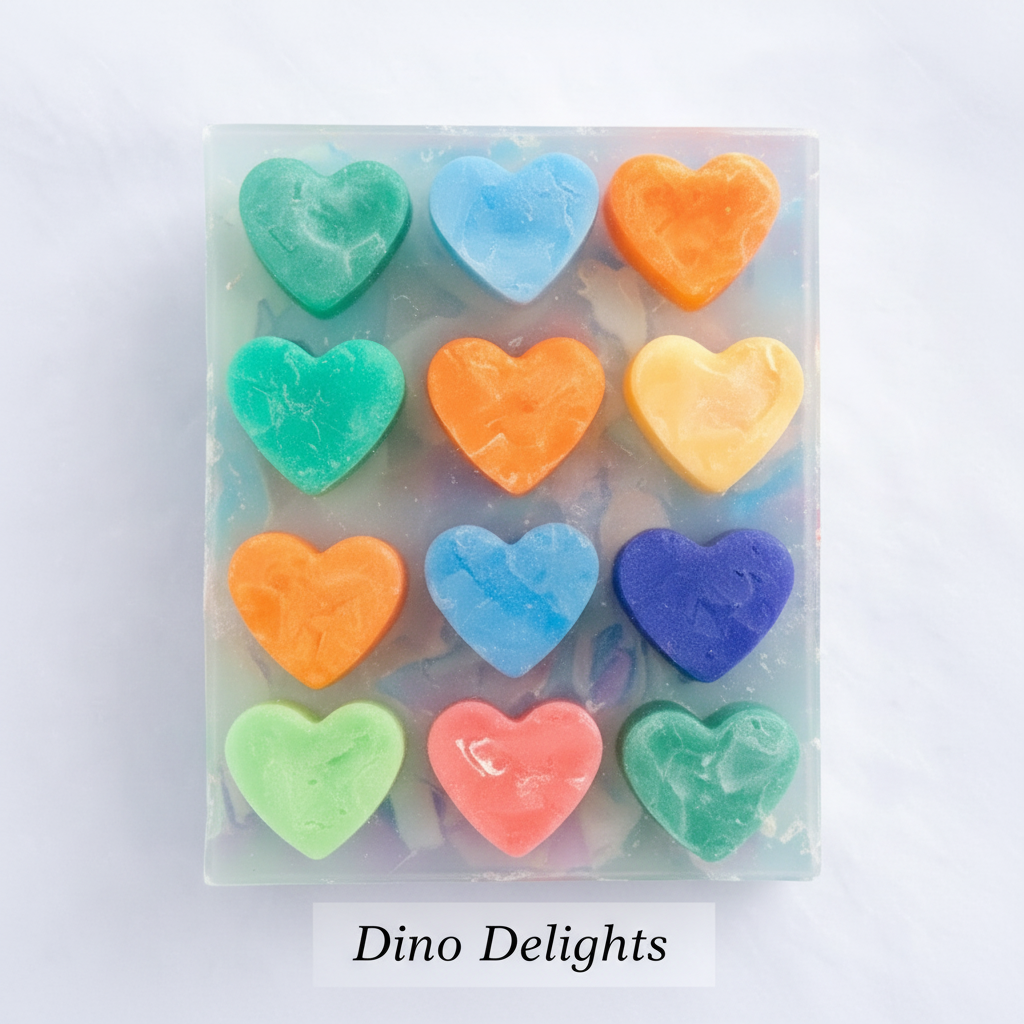 Heart Soap - Dino Delights