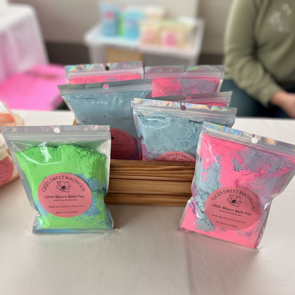 Little Blooms Crate Display