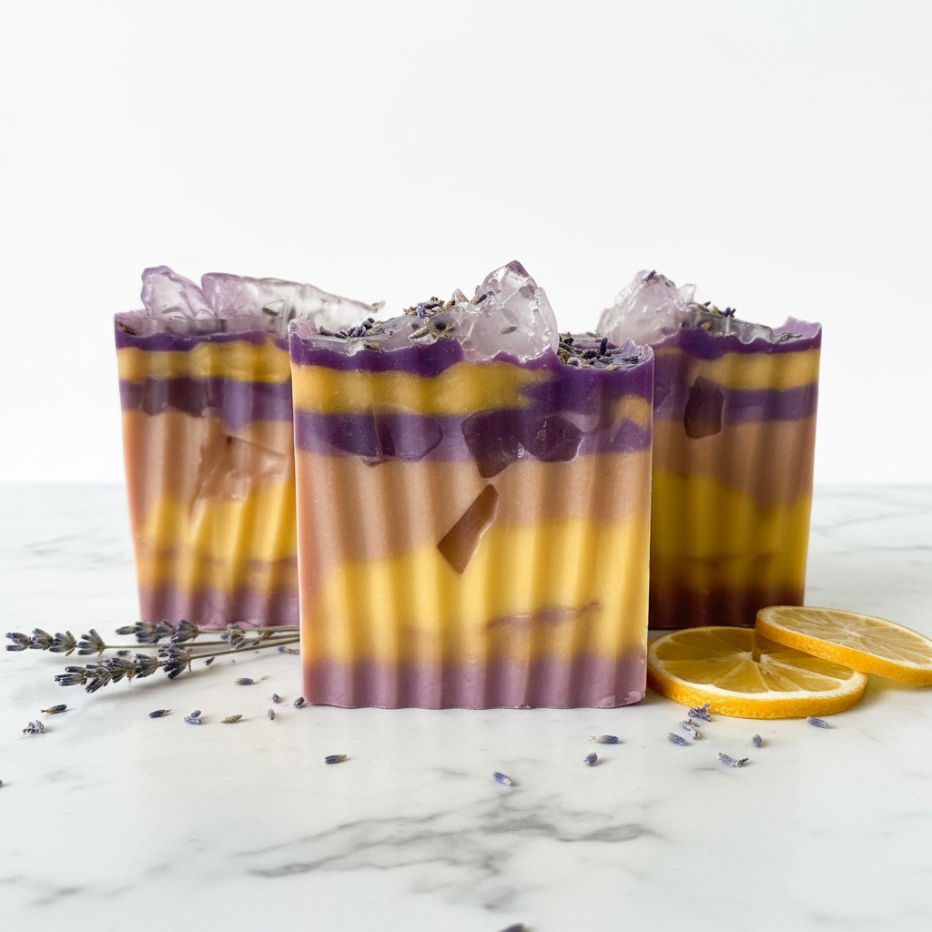 Magnolia Bloom Collection - Lavender Lemonade Soap