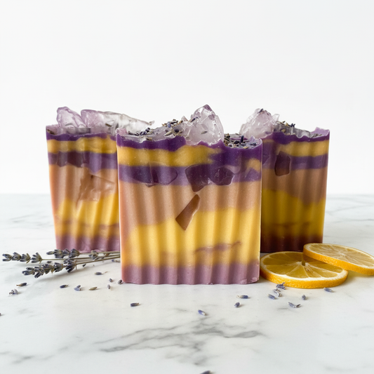 Magnolia Bloom Collection - Lavender Lemonade Soap