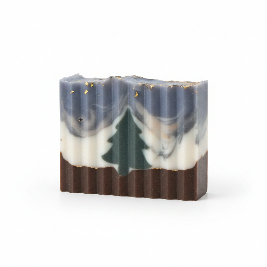 Midnight Ember Soap - White Background
