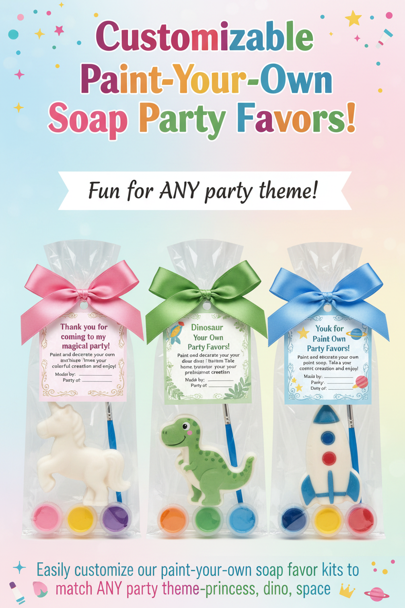 Paint Your Own Soap - Promo
